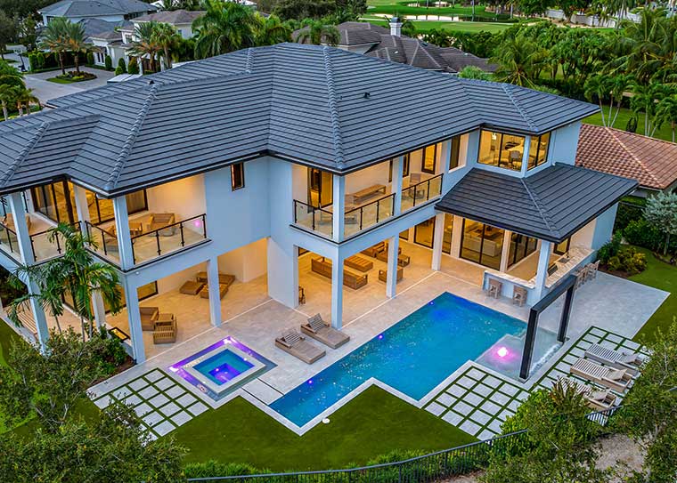 Thatch Palm Golf Course Villa